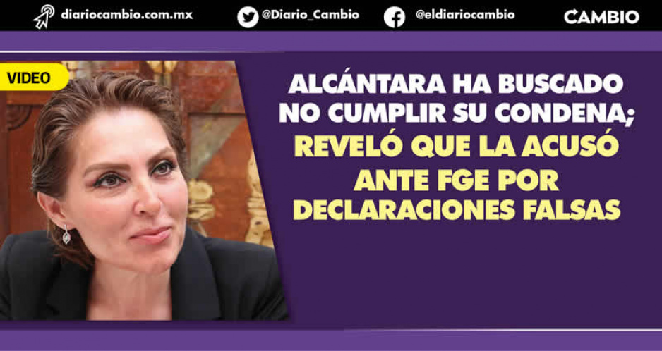 Erika de la Vega acusa a Alcántara de buscar reducir su sentencia para participar en el 2024