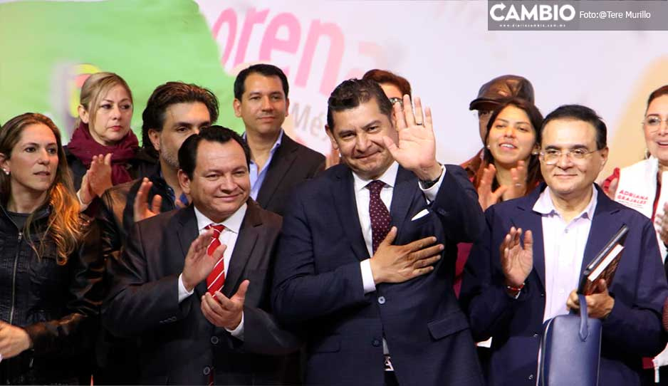 VIDEO: Armenta realiza llamado a la unidad al interior de Morena Puebla