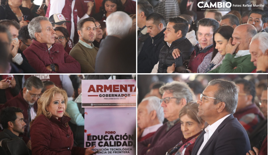 Al grito de ‘gobernador’, priistas y exmorenovallistas reiteran apoyo a Armenta en cierre de precampaña