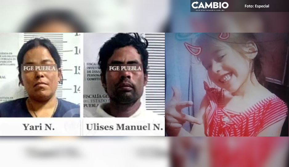 ¡Estos son los papás de Neri! Asegura FGE que niñita se perdió en su propio domicilio en Texmelucan (VIDEO)
