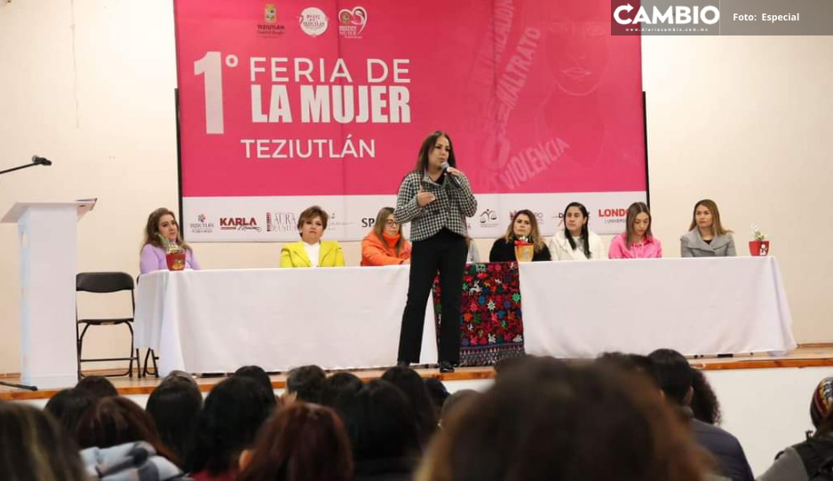 DIF Teziutlán inaugura primera Feria de la Mujer