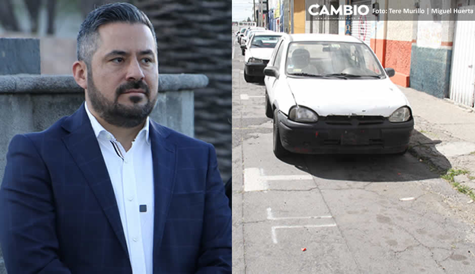 Niega Adán Dominguez haber pintado cajones de parquímetros en el Barrio de Santiago (VIDEO)
