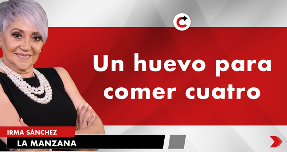 Un huevo para comer cuatro