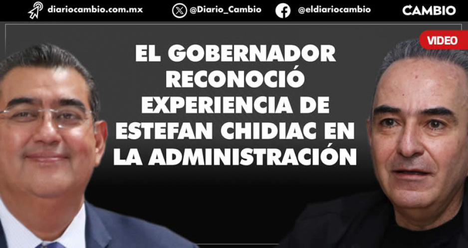 Perfila Sergio Salomón ingreso de Estefan al gabinete estatal