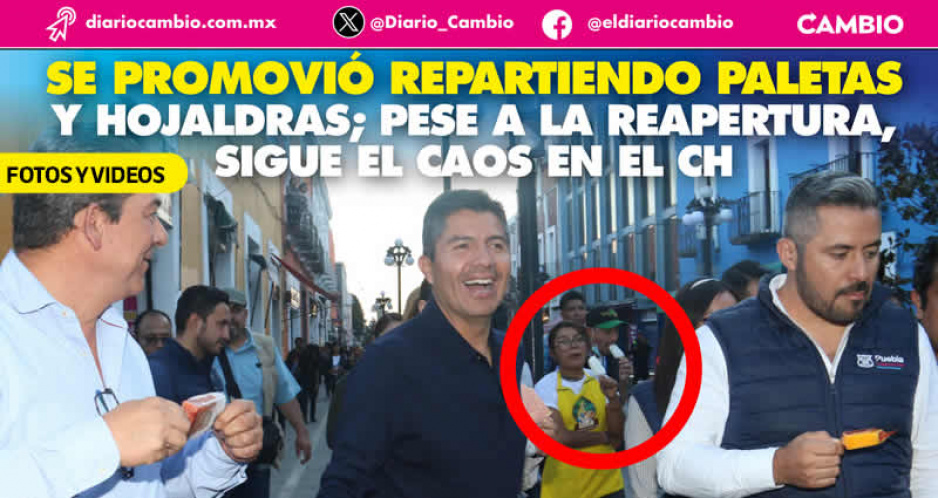 ¡Por fin! Lalo entrega rehabilitación de la 16 de septiembre y aprovecha para hacer campaña