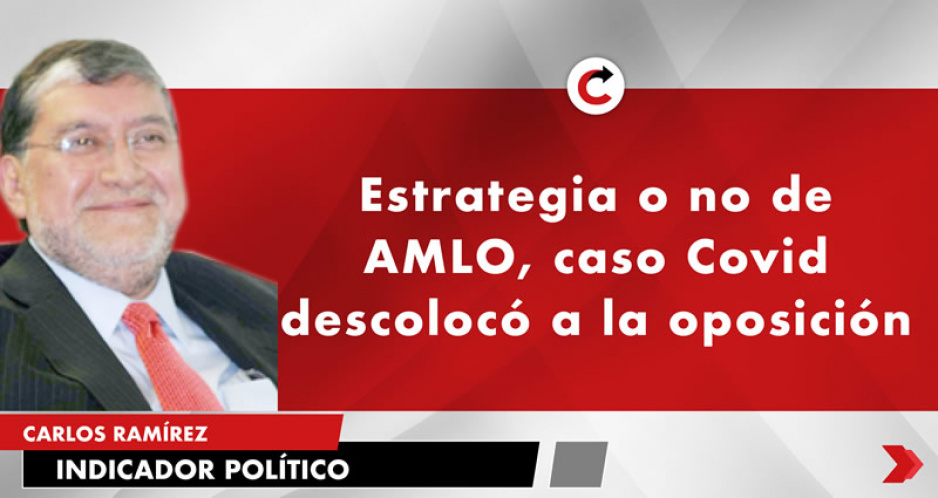 Estrategia o no de AMLO, caso Covid descolocó a la oposición