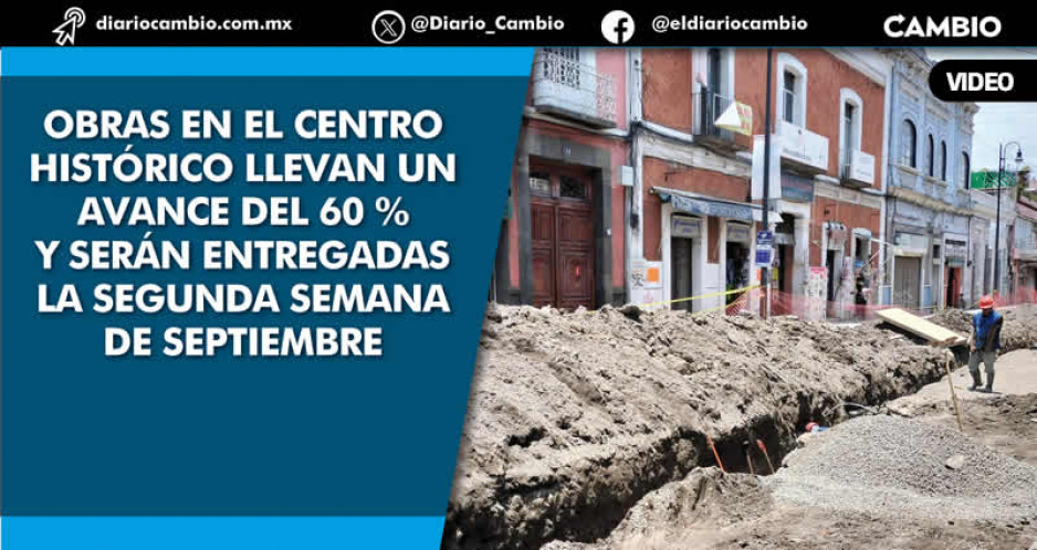 En septiembre termina mejora de la 10 a la 16 Oriente-Poniente y prevén parquímetros