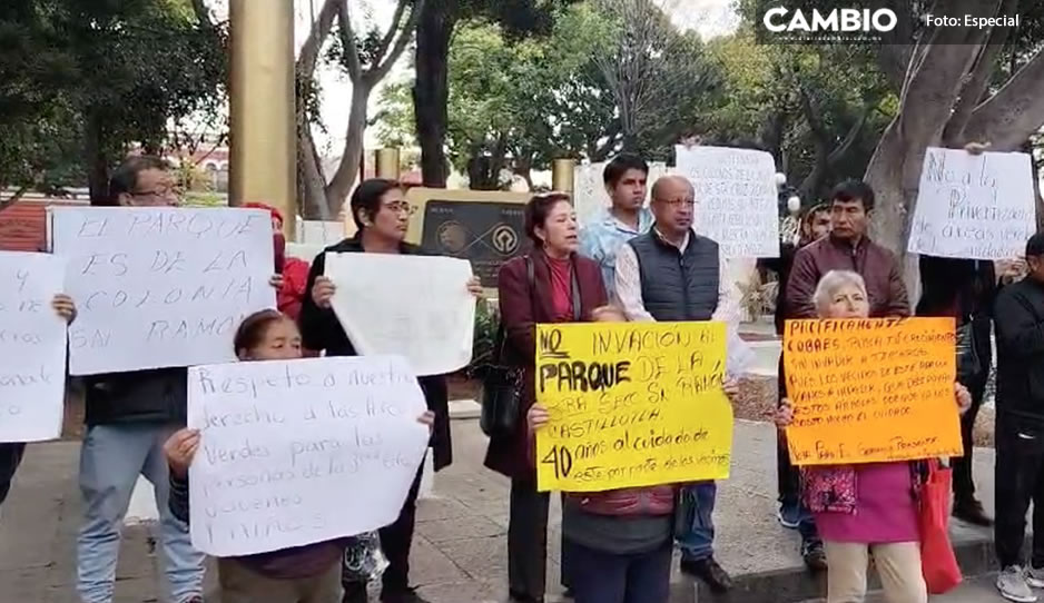 Vecinos de San Ramón denuncian al Ayuntamiento por privatizar canchas y parques (VIDEO)