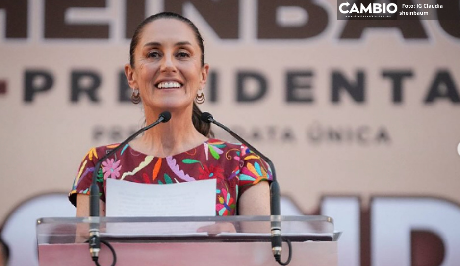 Claudia Sheinbaum cierra precampaña: &quot;estoy lista para ser la primera presidenta de México”