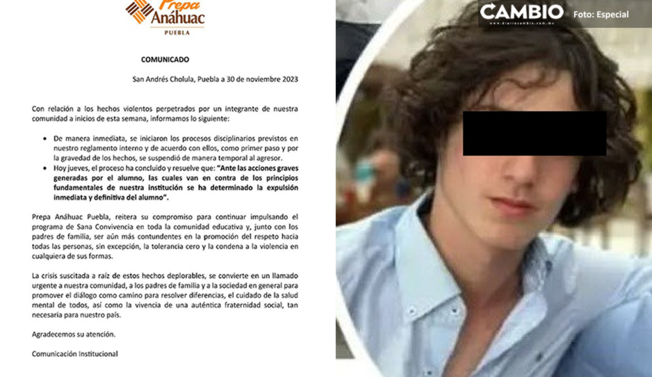 Anáhuac Puebla expulsa a Patricio, mirrey que golpeó a guardia