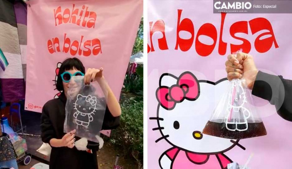 VIDEO: ¡Llegó la Co-Kitty! Joven se hace viral vendiendo refresco en bolsa, tibio y sin gas