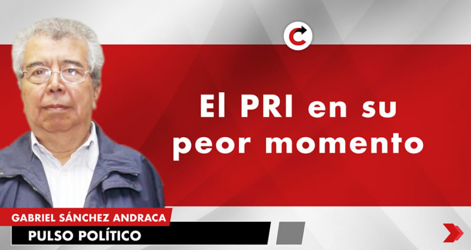 El PRI en su peor momento