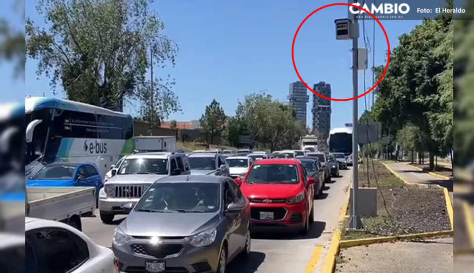 ¡Cuidado amigo poblano! Se instalarán 50 cámaras de fotomultas en varios puntos de Puebla