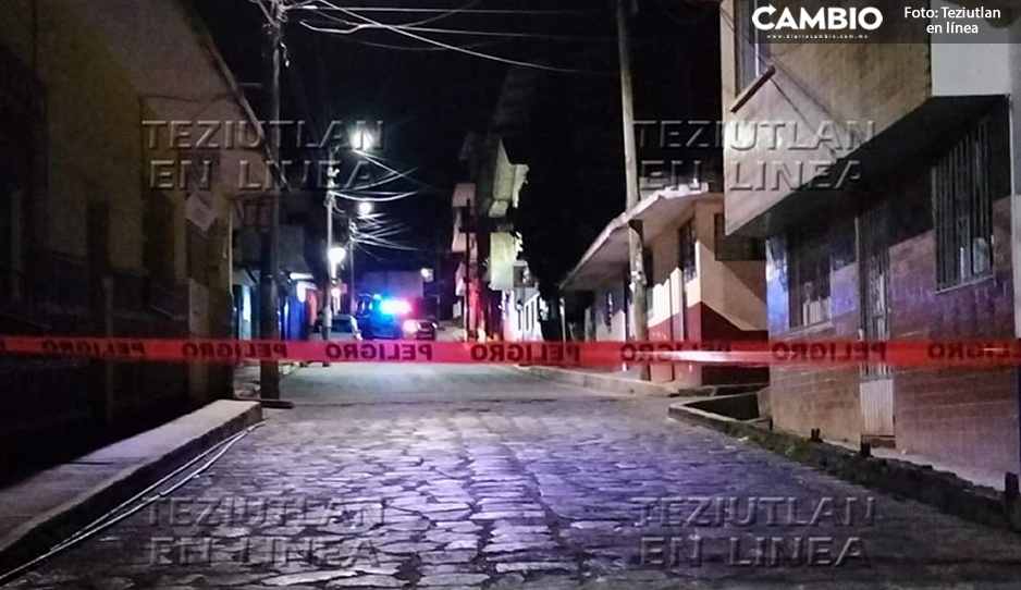 Balacera deja una mujer muerta y un hombre herido en Chignautla