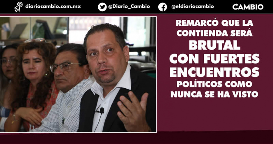 Hay 5 perfiles serios compitiendo por la gubernatura y diez para la alcald&iacute;a de Puebla en 2024: Carvajal
