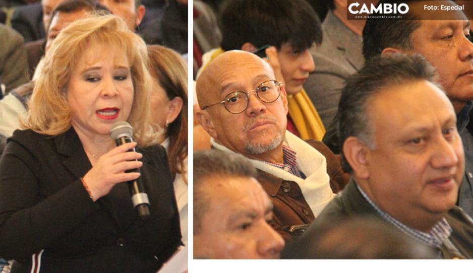 ¿Otra desbandada? Captan a priistas en foro encabezado por Armenta (FOTOS)