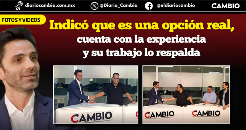 No llego tarde a la carrera, soy una opción real a la gubernatura: Abdala