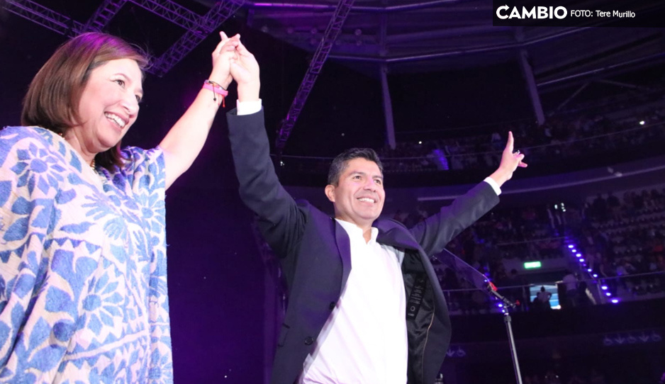 Lalo llenó el GNP y trajo a Xóchitl Gálvez para asustar a los 7 aspirantes de Morena ¡sí es rival!
