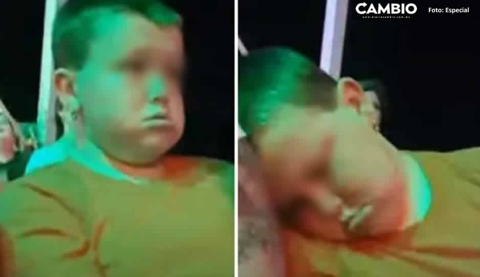 ¡Le dio la pálida! Niño se desmaya en montaña rusa (VIDEO)