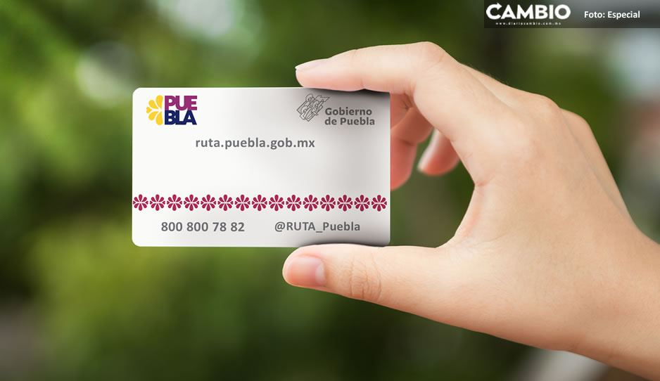Gobierno de Puebla lanza licitación para adquisición de nuevas tarjetas del RUTA