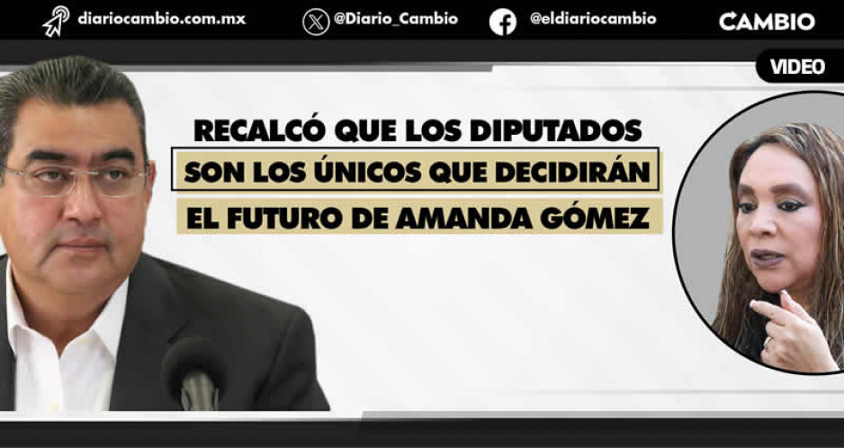Sergio Salomón aclara que no hay persecución contra la auditora: su futuro depende del Congreso