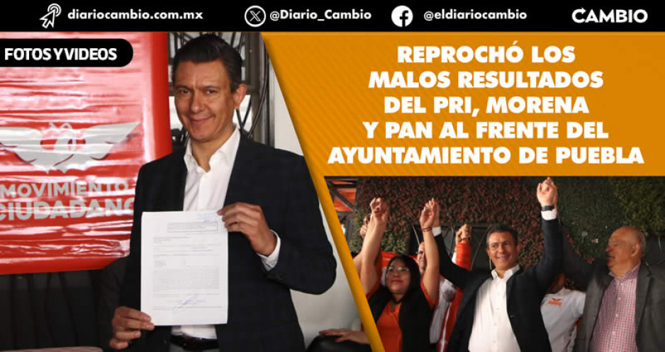 Rafa Cañedo competirá por la alcaldía de la capital bajo las siglas de MC