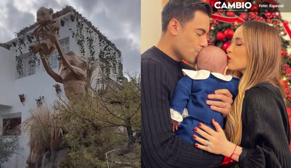 Carlos Rivera y Cynthia Rodríguez celebran lujoso bautizo de su hijo (VIDEO)