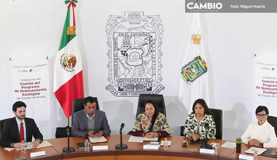 Gobierno de Puebla instala Comité del Programa de Ordenamiento Ecológico (VIDEO)