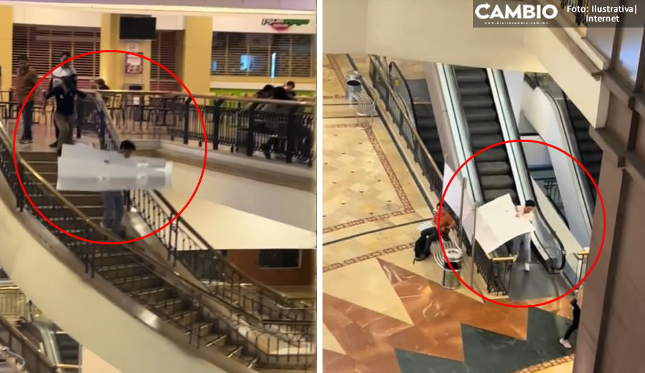 VIDEO: ¡Swiftie forever! Fan se roba publicidad de Taylor Swift en Cinépolis y lo persiguen