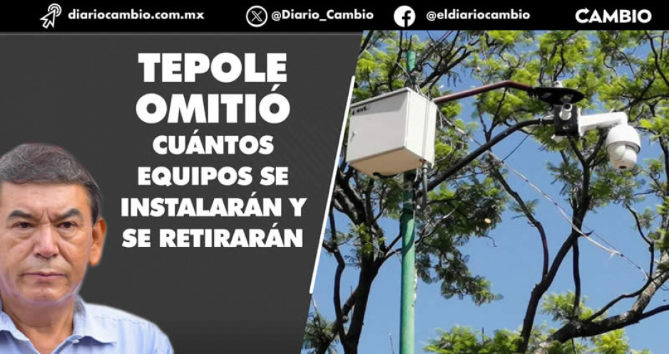 Videovigilancia en Tehuacán seguirá sin operar; reportan retraso e inconsistencias en contrato