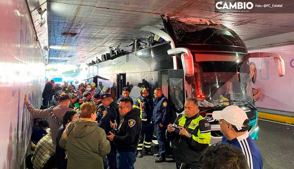 Poblanos regresaban del Carnaval de Mazatlán cuando chocaron en puente de Viaducto en CDMX