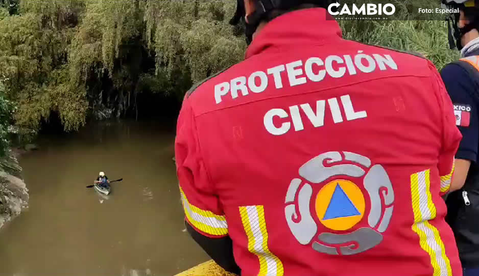 Joven que se aventó al Río Alseseca lleva cuatro días desaparecido (VIDEO)