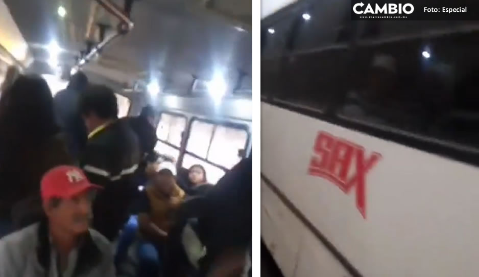 VIDEO: ¡Qué coraje! A punta de pistola atracan a pasajeros de la Ruta Santaneros en Finsa