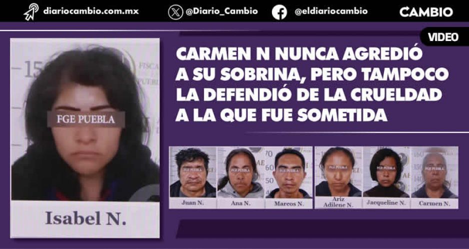 Cae otra tía de Daniela por el feminicidio de esta niña de 6 años; van siete detenidos