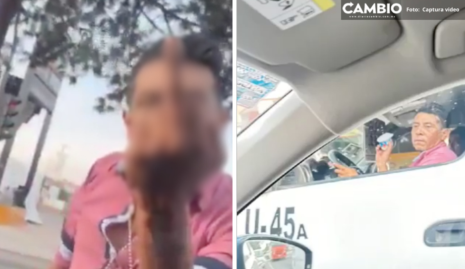 VIDEO: Fino cafre de la Ruta Azteca agrede a conductor