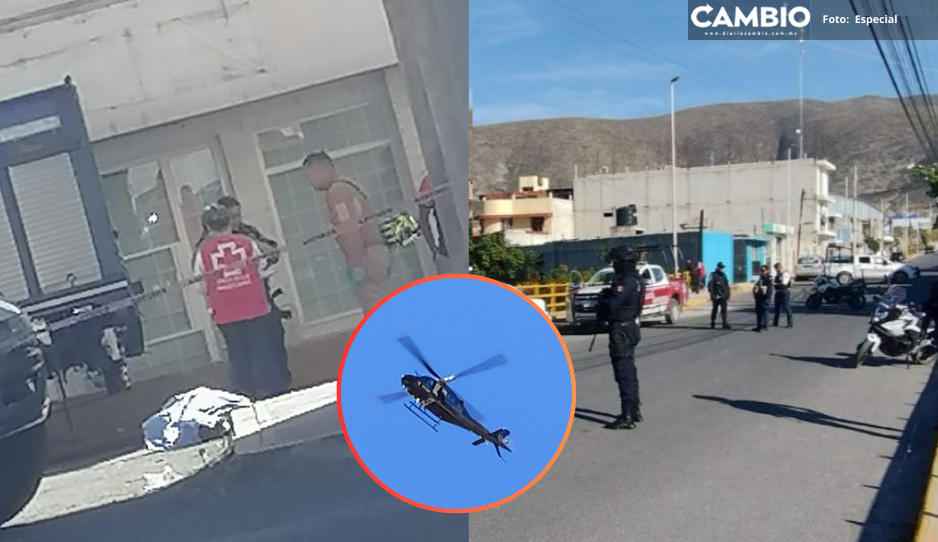 Intento de robo de camioneta desata enfrentamiento armado entre policías y delincuentes en Tecamachalco