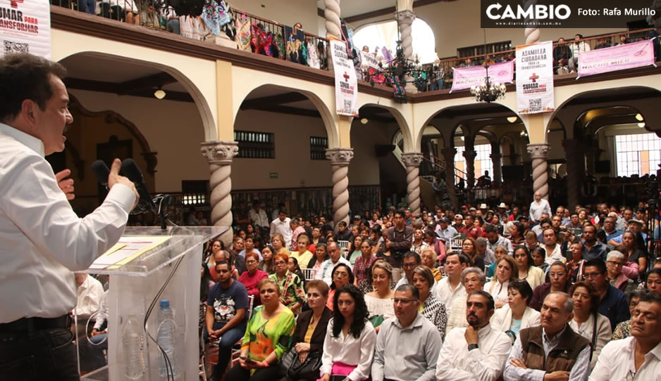 Nacho Mier llama a la unidad para construir un proyecto en beneficio de los poblanos (VIDEO)