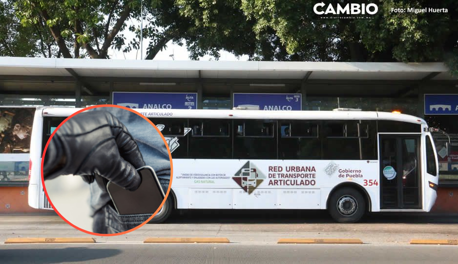 ¡No puede ser! Roban celular a joven en paradero de Analco del RUTA