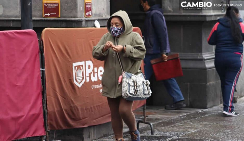 Atiende PC llamados de apoyo por temperaturas bajas en Puebla (VIDEO)