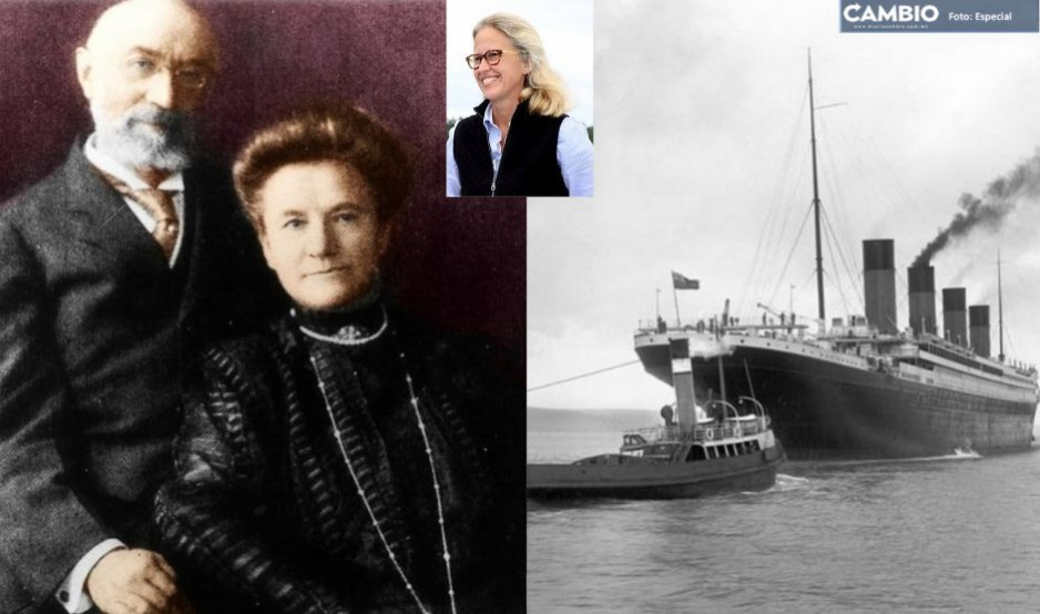 ¡Sorprendente! Dueña de submarino es descendiente de pareja muerta en el Titanic en 1912