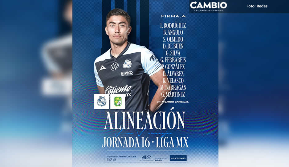 ¡Por el milagro! Este es el XI con el que Club Puebla busca ganarle al León
