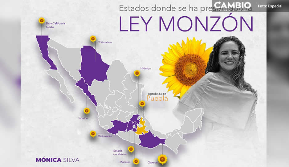 Presentan la Ley Monzón en ocho Estados de la República tras ser aprobada en Puebla