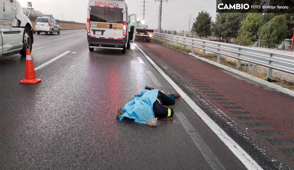 Asesinan a conductor de Lala durante asalto en la México-Puebla