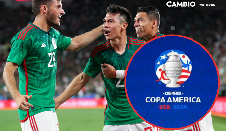 Estos son los rivales que México enfrentará en la Copa América 2024