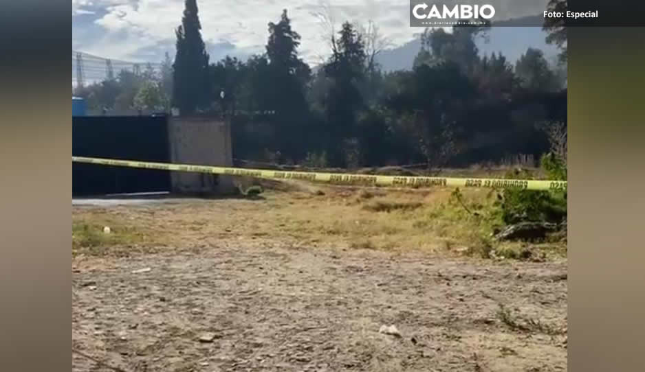 ¡Espeluznante! Hallan cadáver calcinado en terreno baldío de Flor del Bosque (FOTOS)