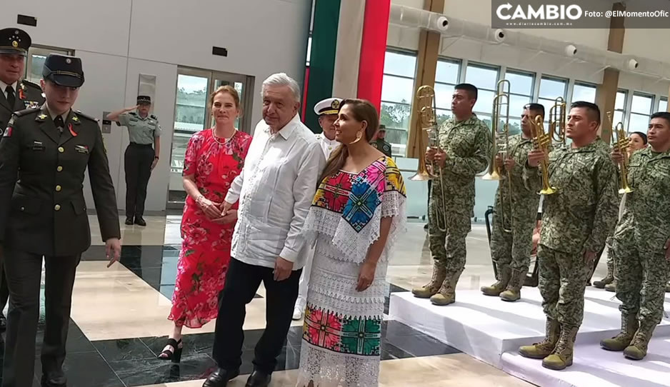 Celebra AMLO quinto año de gobierno inaugurando el Aeropuerto de Tulum (VIDEO)