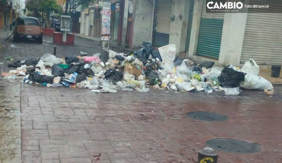 Pedro Tepole incapaz de controlar la crisis de la basura en Tehuacán