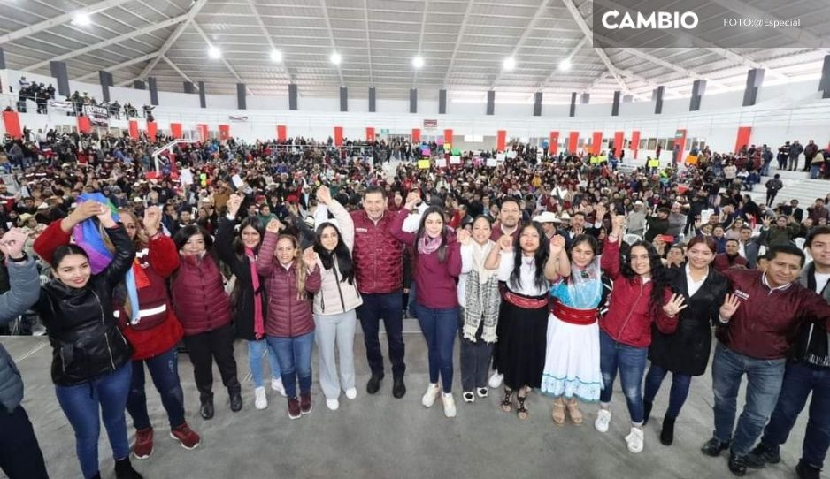 Armenta toma protesta de los comités de la 4T en Chignahuapan