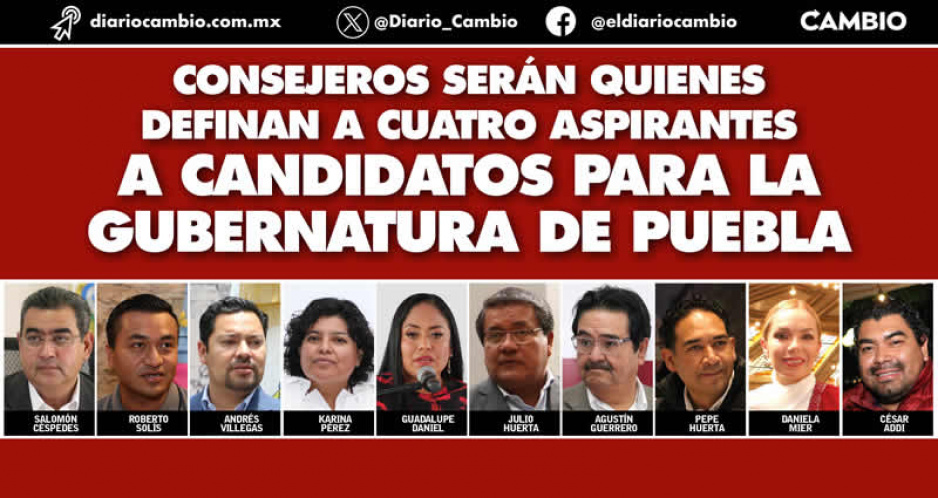El Consejo Estatal de Morena en Puebla tiene mayoría barbosista