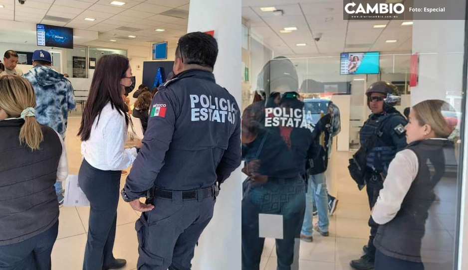 SSP descarta asalto a sucursal de BBVA en Casa Blanca